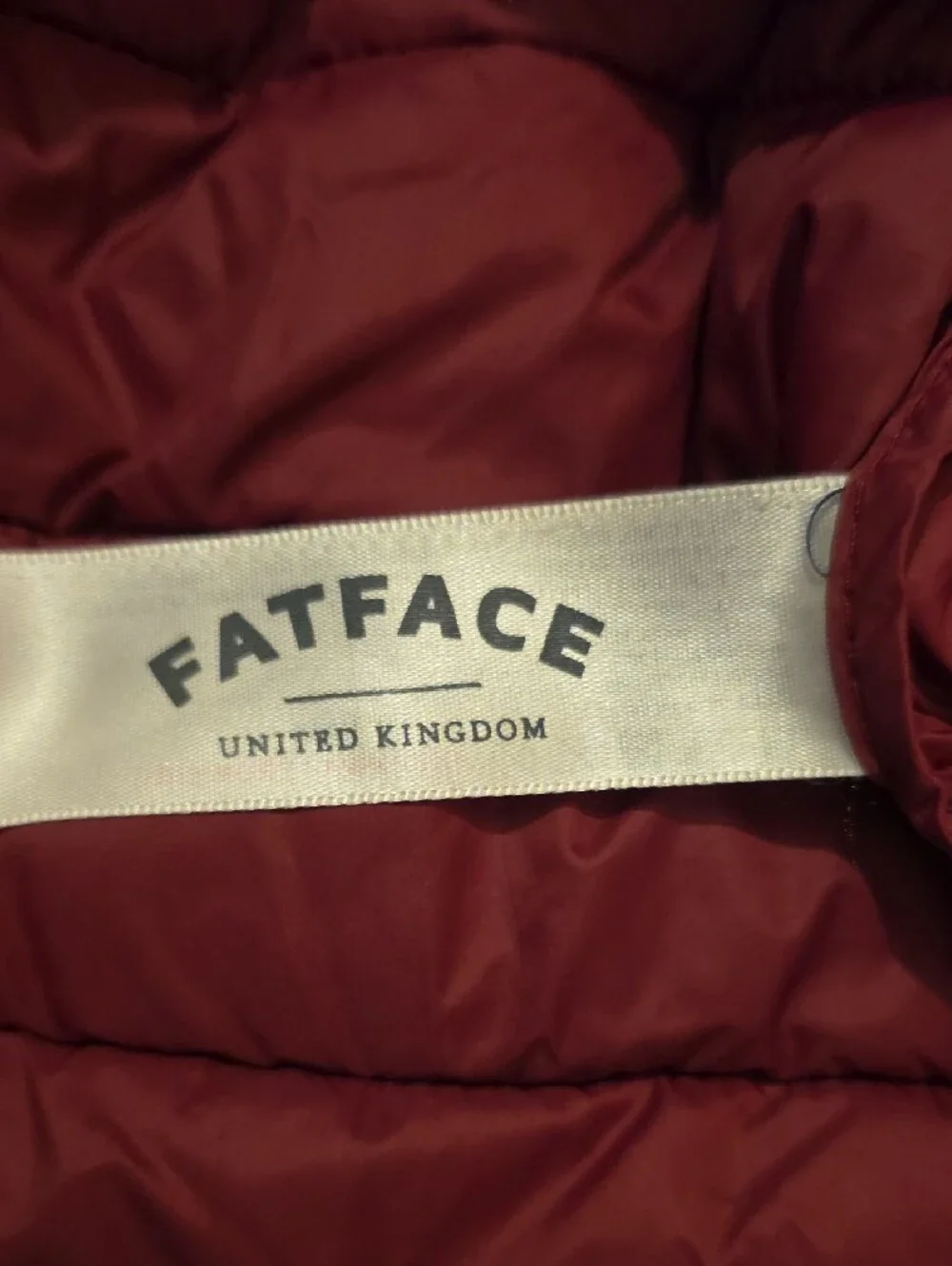 Fat Face quilted lightweight